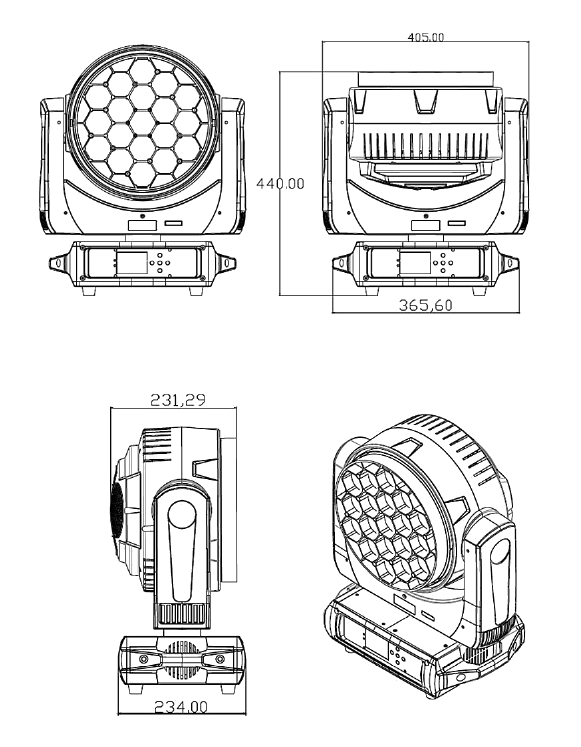 Dimensions Diagram